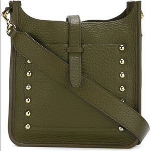 Used like new Rebecca mink off green crossbody